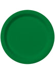 Kit décoration fête vert Premium 8 personnes - Gamme couleur unie