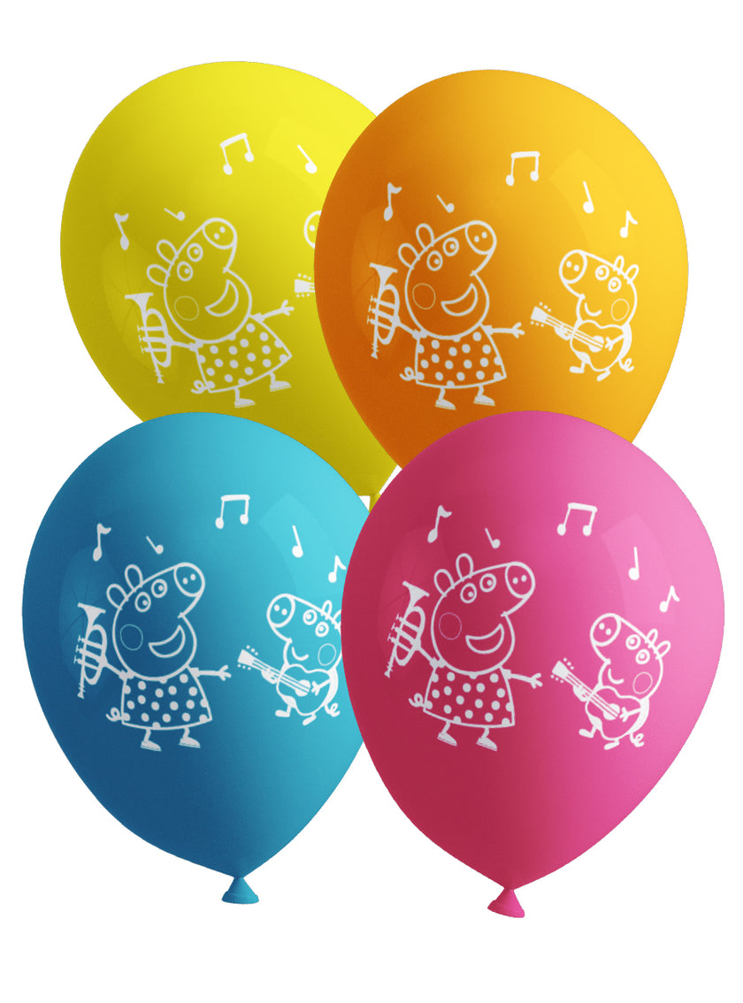 Kit décoration anniversaire Peppa pig Premium 8 personnes