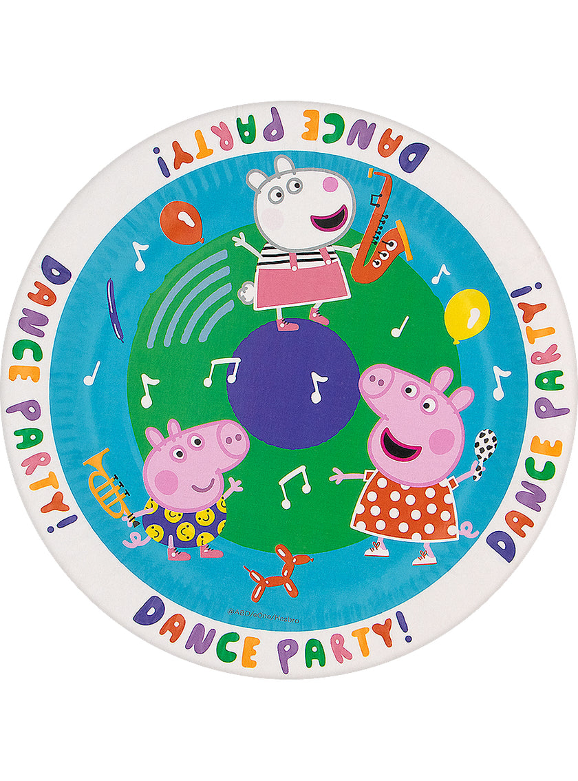 Kit décoration anniversaire Peppa pig Premium 8 personnes
