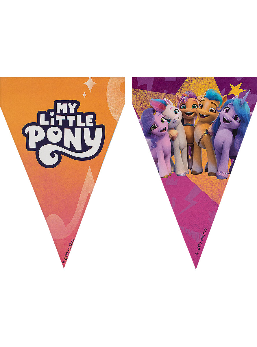 Kit décoration anniversaire My Little Pony Premium 8 personnes