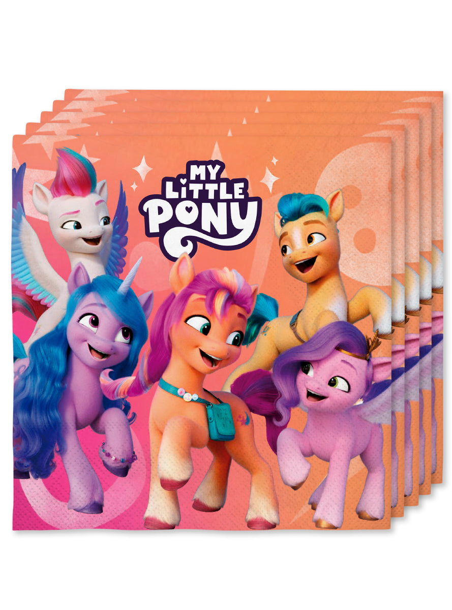 Kit décoration anniversaire My Little Pony Premium 8 personnes