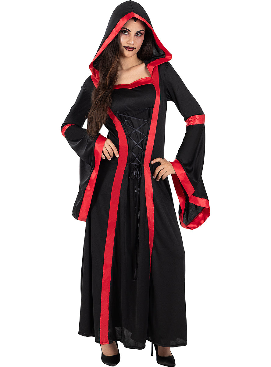 Déguisement vampire prêtresse femme