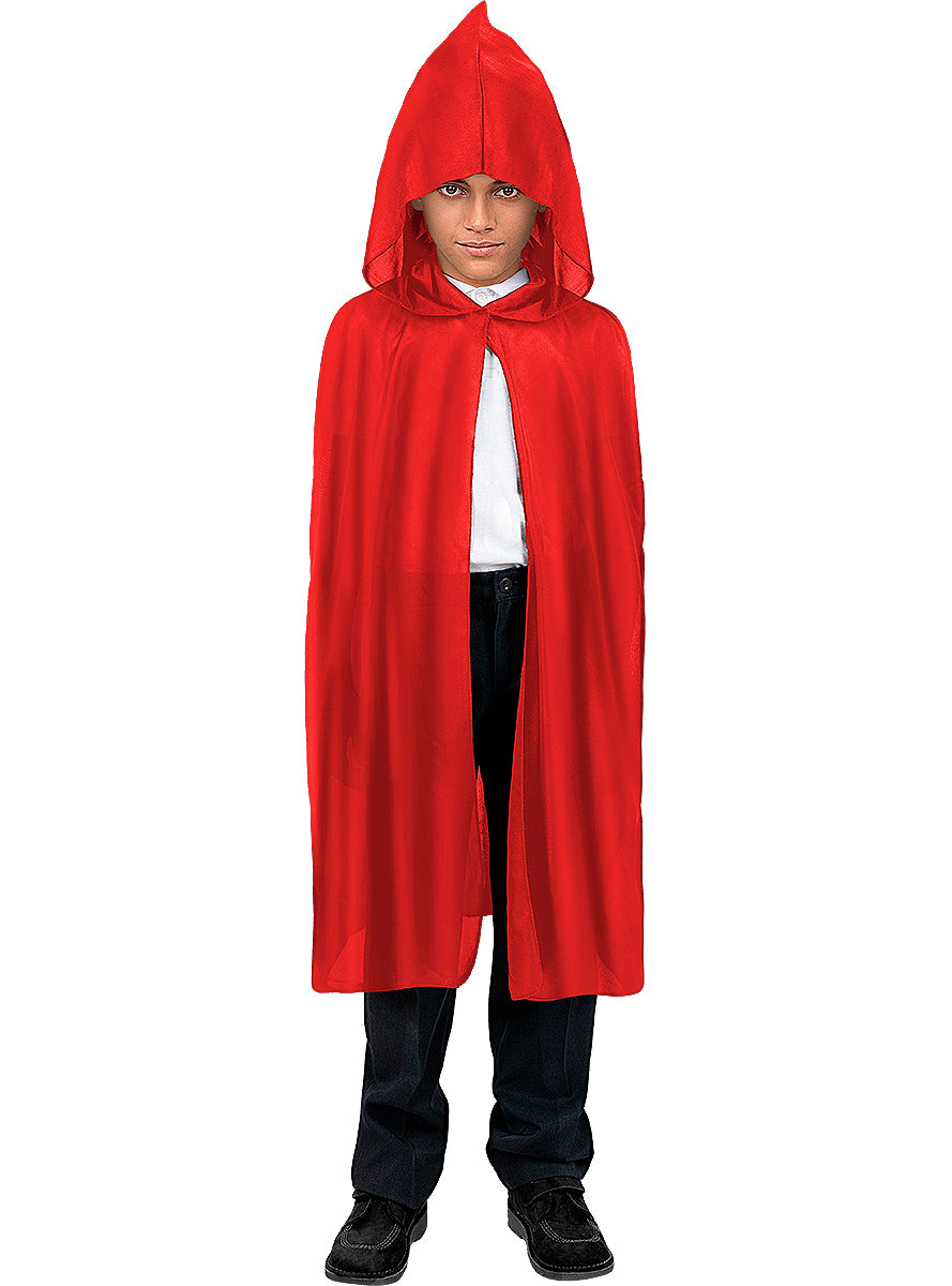Cape de diable rouge enfant