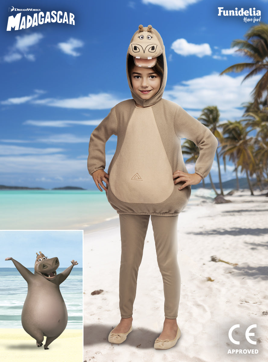 Déguisement Madagascar Gloria lhippopotame enfant