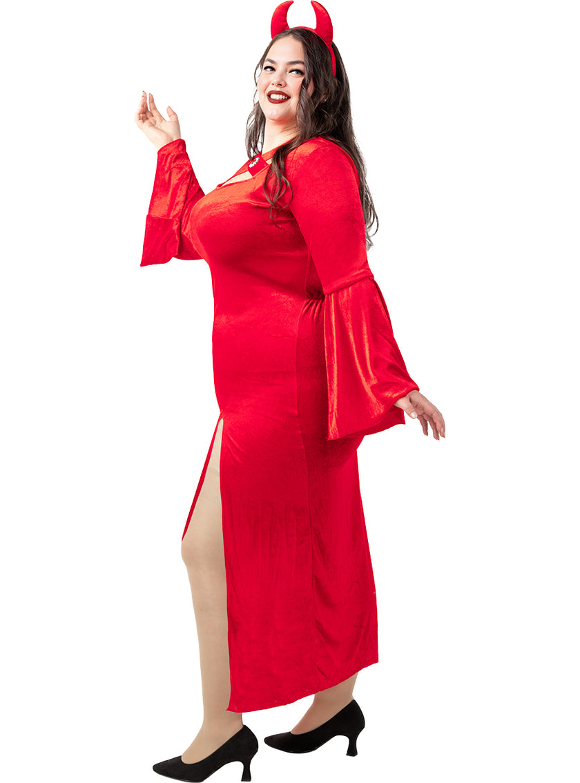 Déguisement prêtresse diabolique femme grande taille