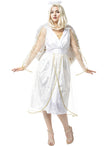 Ailes d'ange blanches et dorées