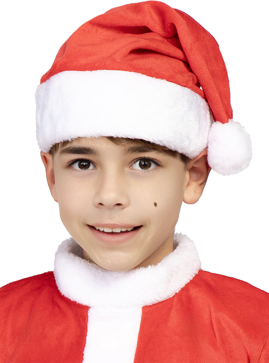 Bonnet de Père Noël enfant