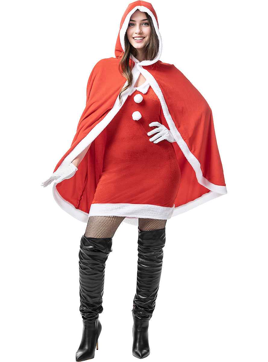 Cape de Mère Noël femme