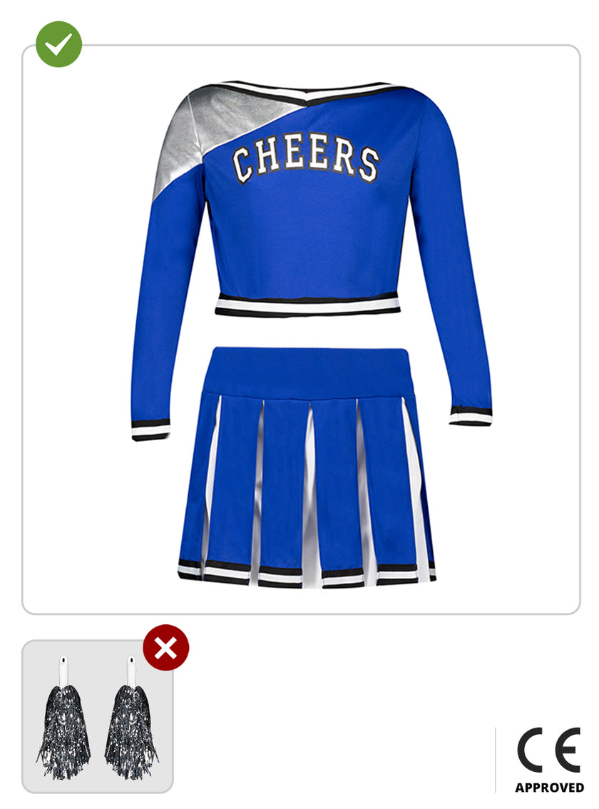 Déguisement de pom-pom girl USA pour fille