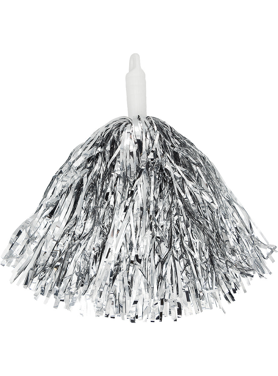 Pompons argentés