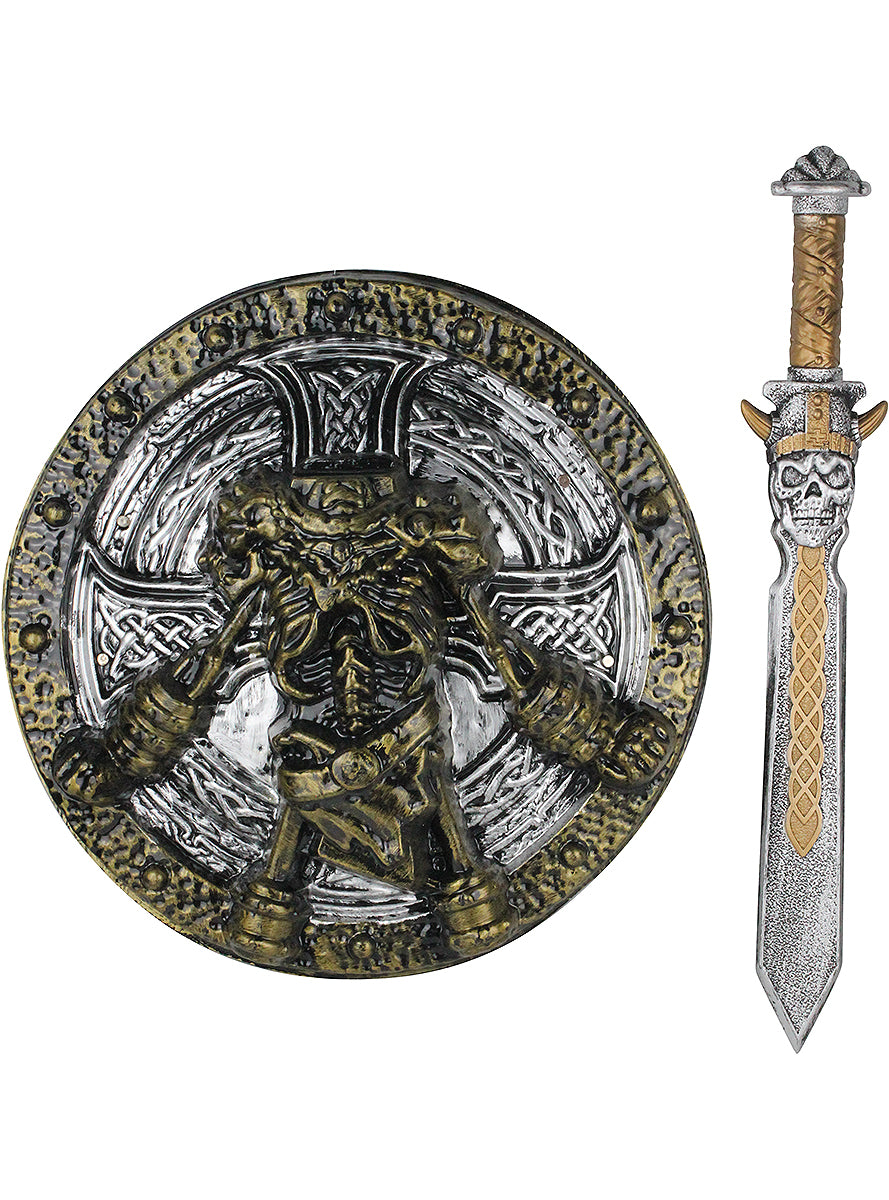 Bouclier et épée viking