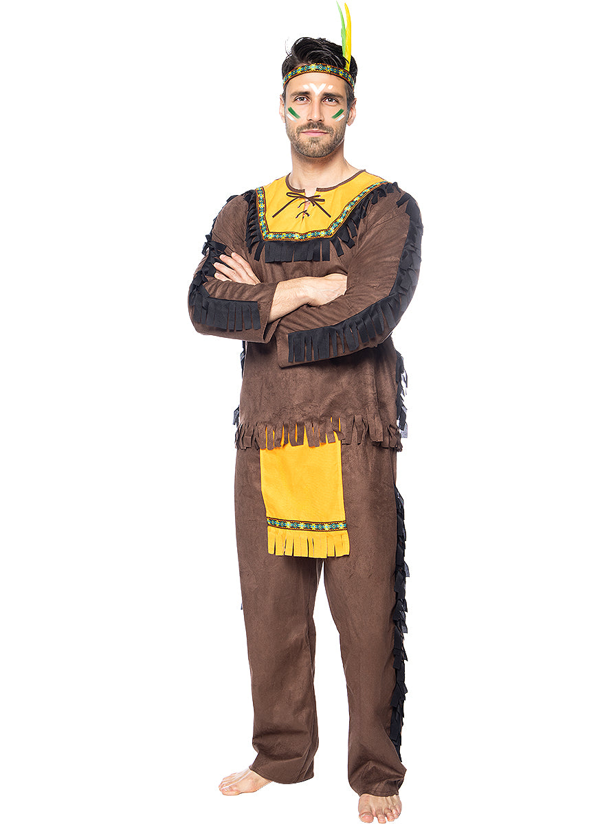 Déguisement Indien Deluxe homme