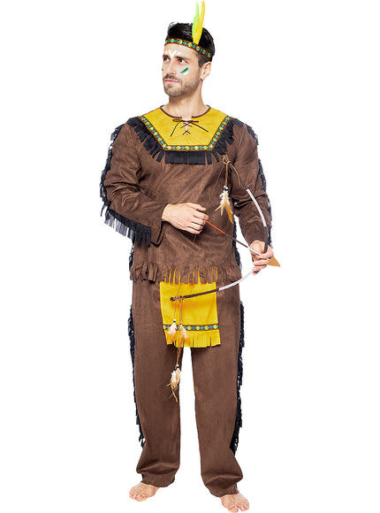 Déguisement Indien Deluxe homme