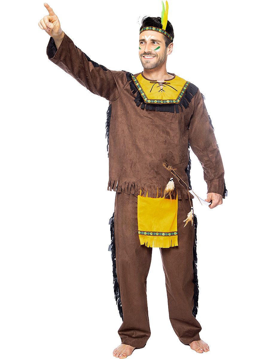 Déguisement Indien Deluxe homme
