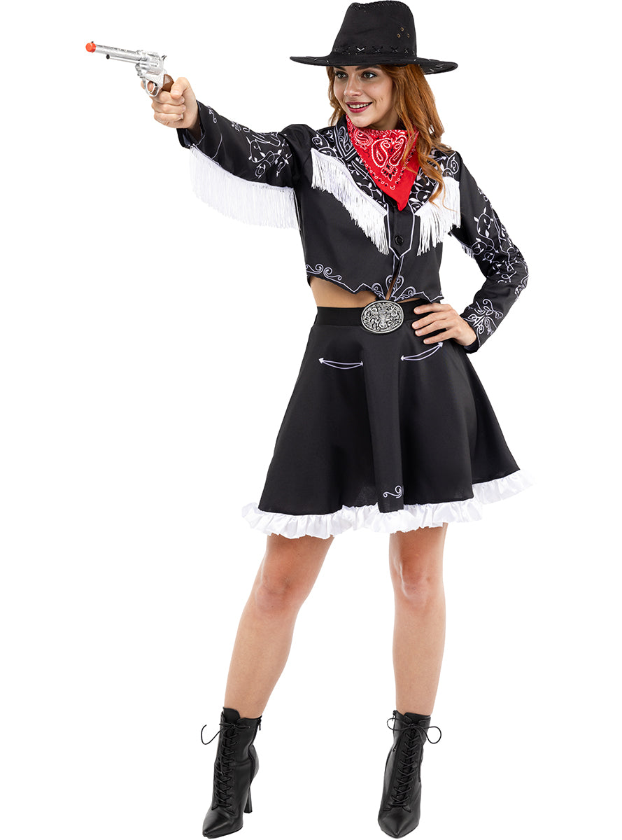 Déguisement cowgirl tireuse femme
