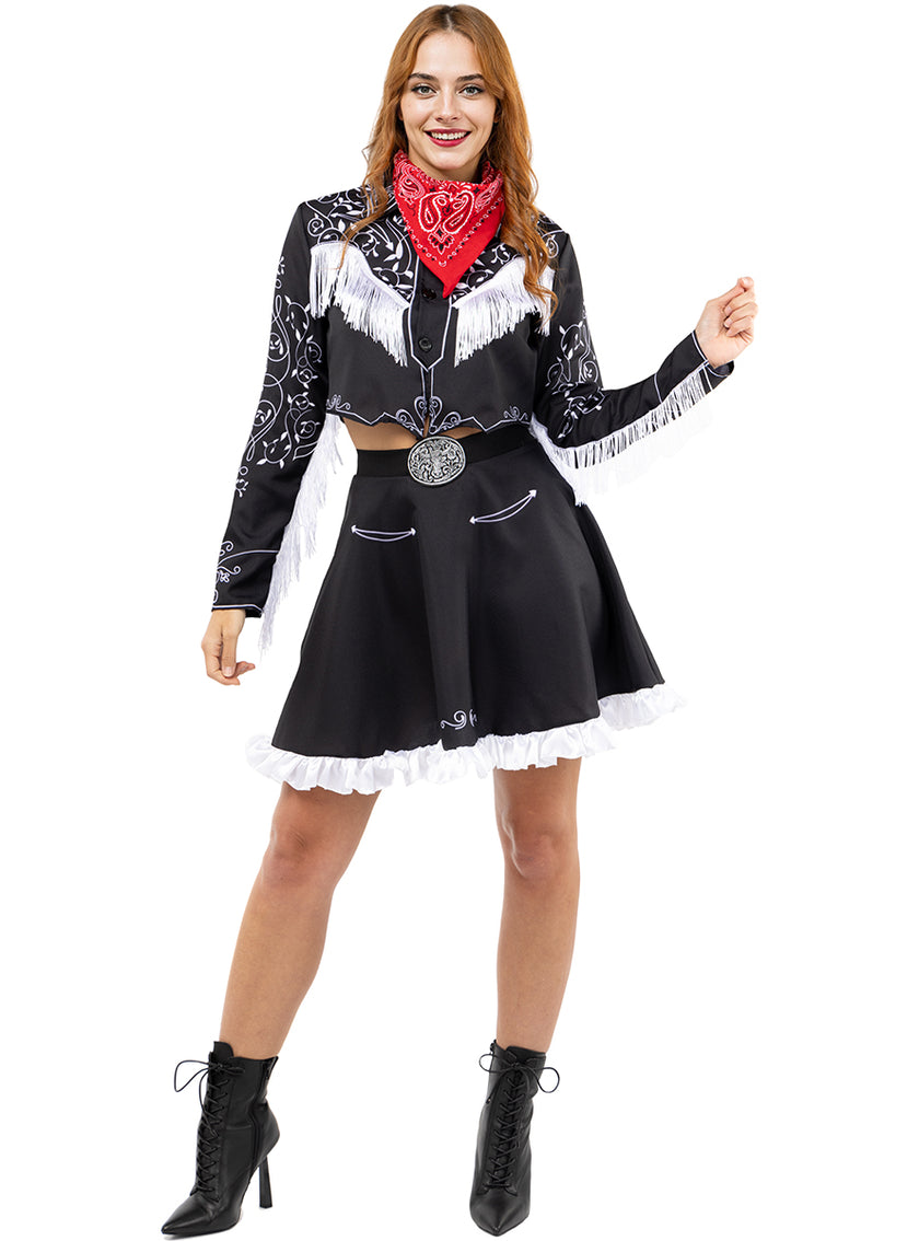 Déguisement cowgirl tireuse femme