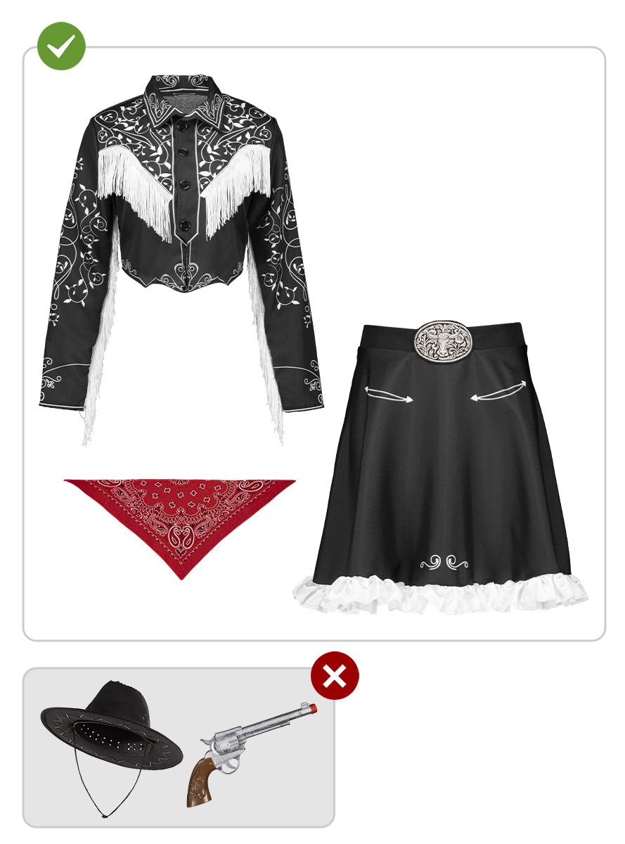 Déguisement cowgirl tireuse femme