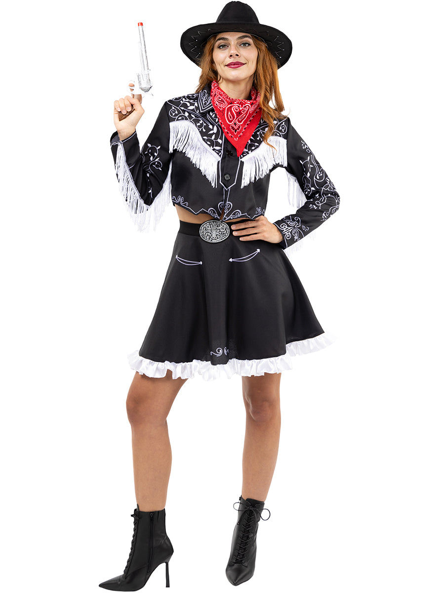 Déguisement cowgirl tireuse femme