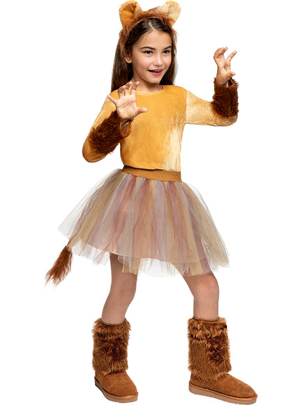 Déguisement lionne fille