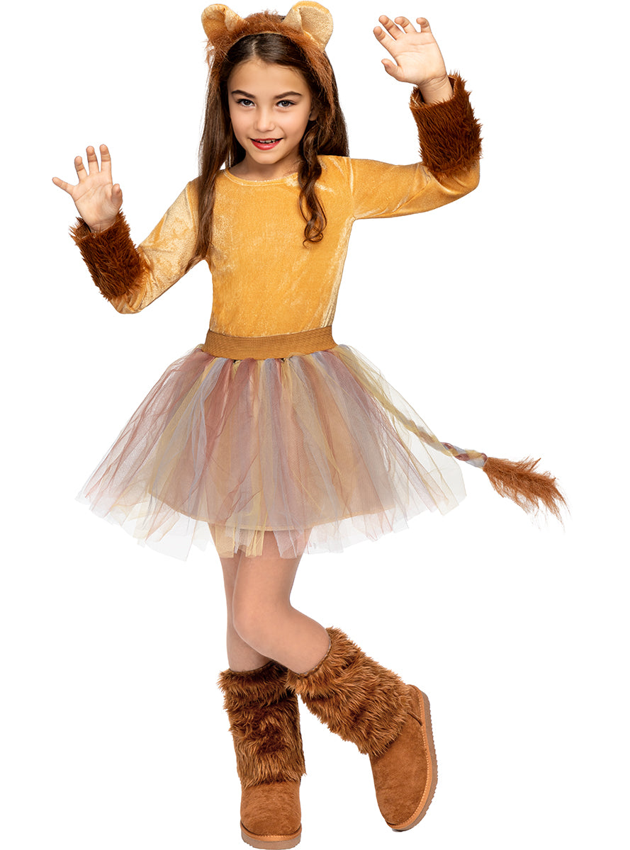 Déguisement lionne fille