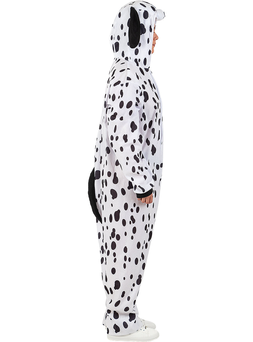 Déguisement chien dalmatien onesie adulte