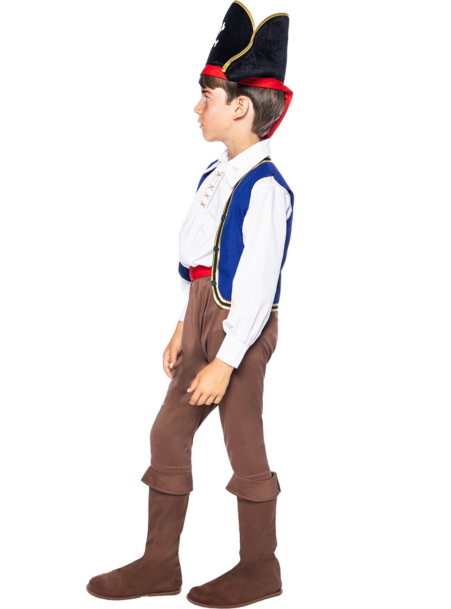Déguisement pirate coloré garçon