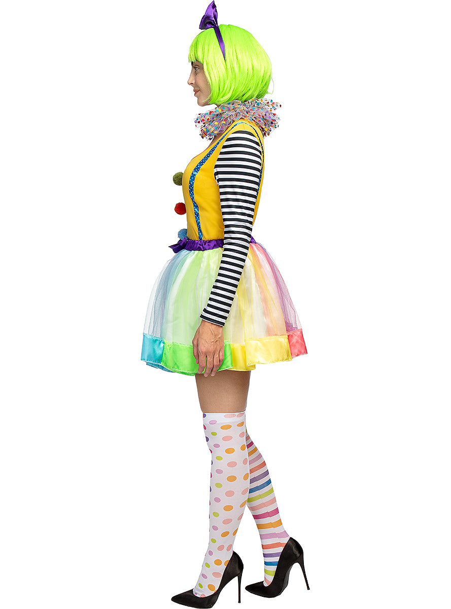 Déguisement clown Deluxe femme