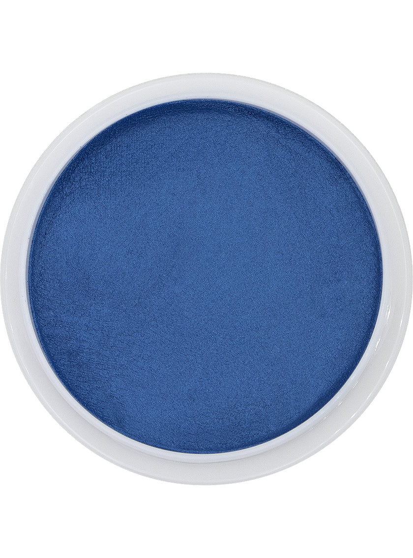 Maquillage à l'eau bleu foncé
