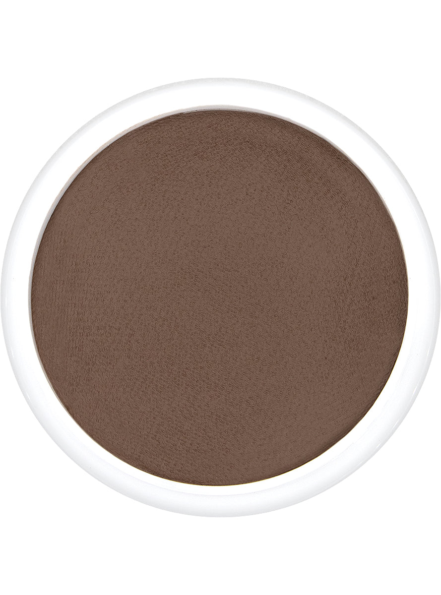 Maquillage à l'eau marron
