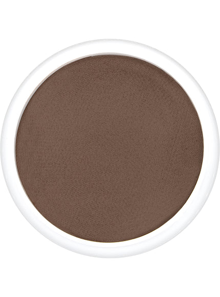 Maquillage à l'eau marron