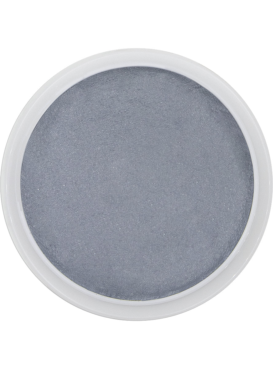 Maquillage à l'eau argenté