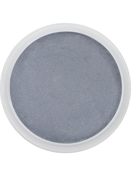 Maquillage à l'eau argenté