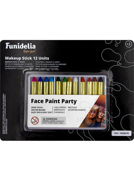 12 crayons à maquillage