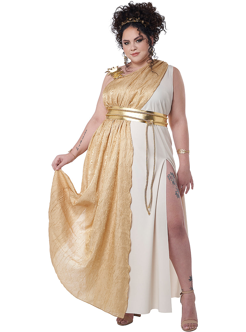 Déguisement romaine élégante femme grande taille