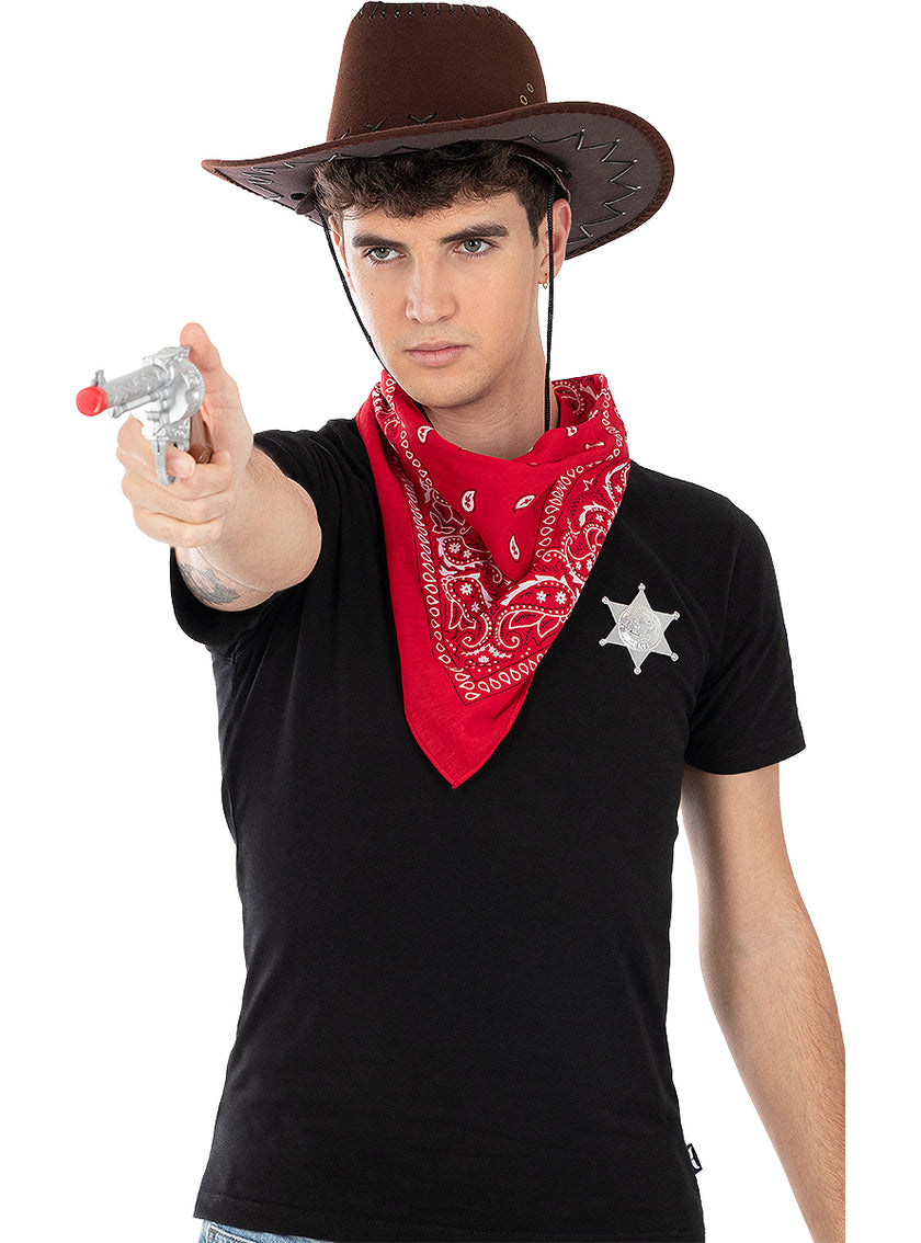 Kit accessoires cowboy adulte