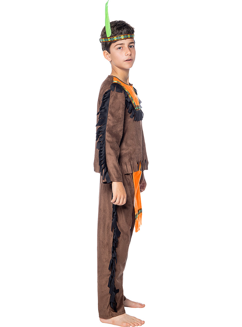 Déguisement Indien Deluxe garçon