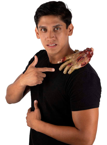 Figurine de main sanglante d'Halloween