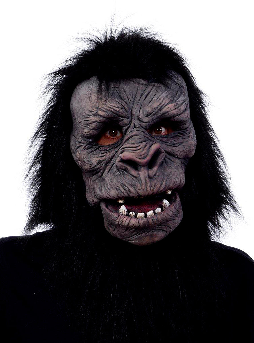 Masque de gorille avec bouche mobile