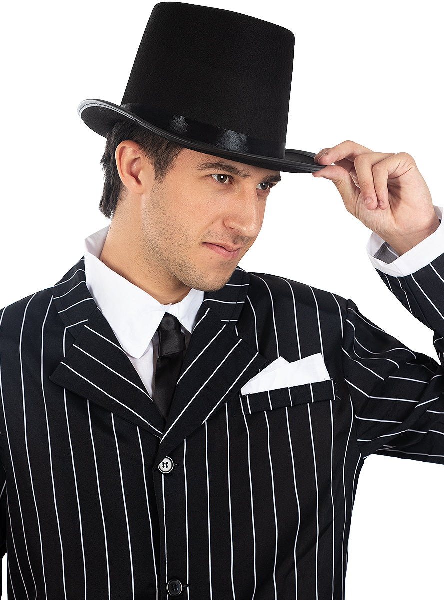 Chapeau haut-de-forme noir