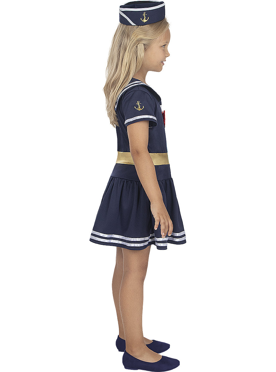 Déguisement marin fille