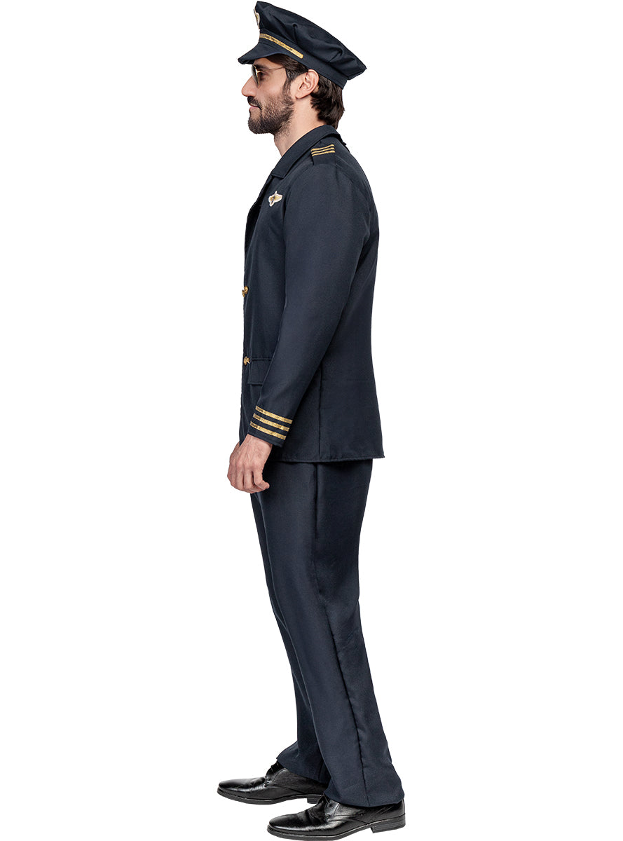 Déguisement pilote d'avion homme