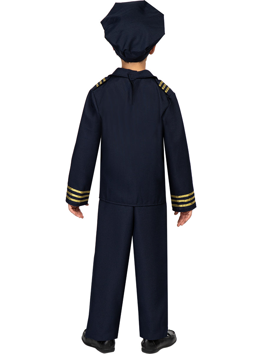 Déguisement pilote d'avion garçon