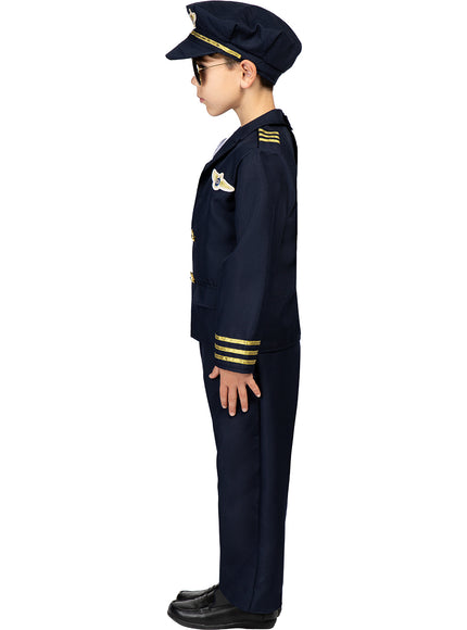 Déguisement pilote d'avion garçon