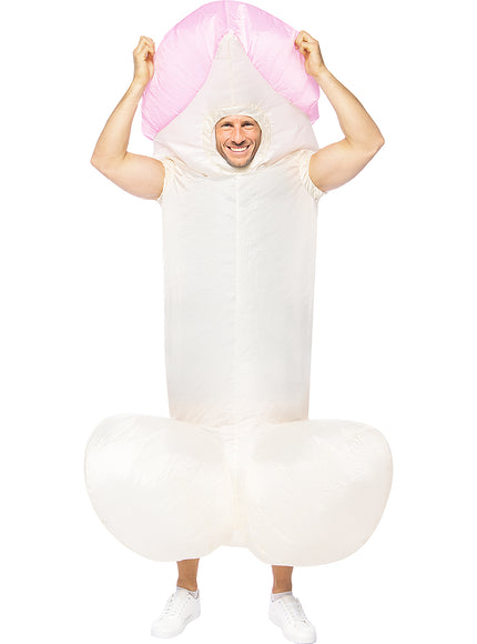 Déguisement zizi gonflable adulte