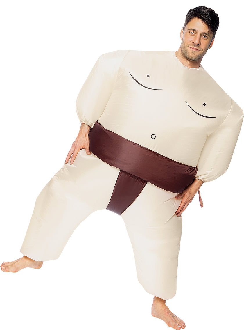 Déguisement sumo gonflable adulte