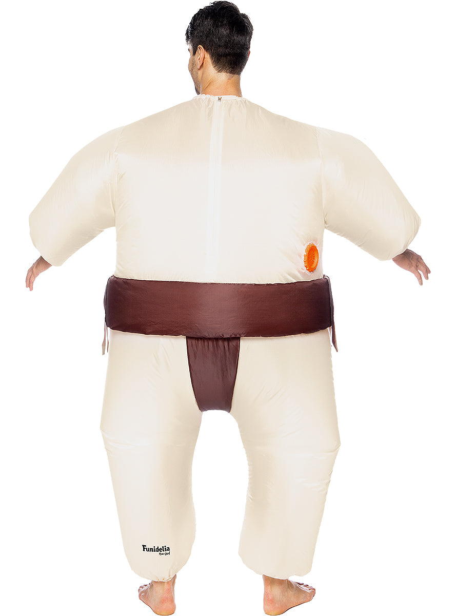 Déguisement sumo gonflable adulte