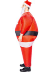 Déguisement père noël gonflable adulte