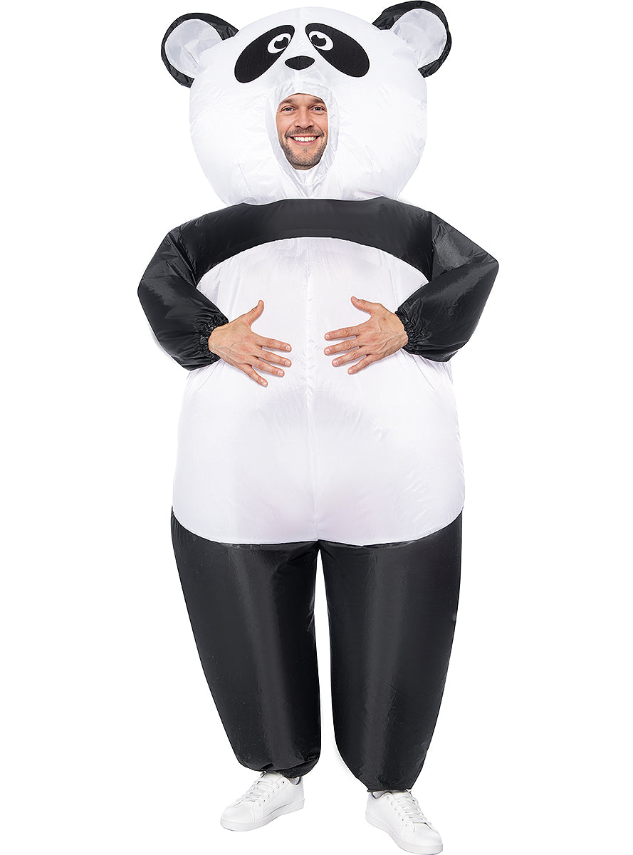 Déguisement panda gonflable adulte