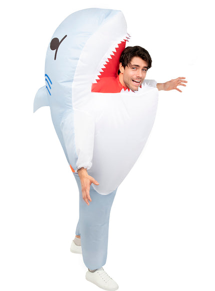 Déguisement requin gonflable adulte
