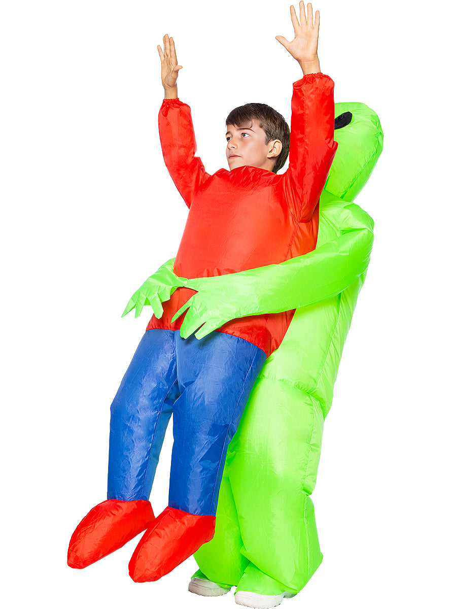 Déguisement alien gonflable enfant